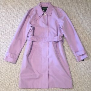 Ralph Lauren Lavender Trench coat